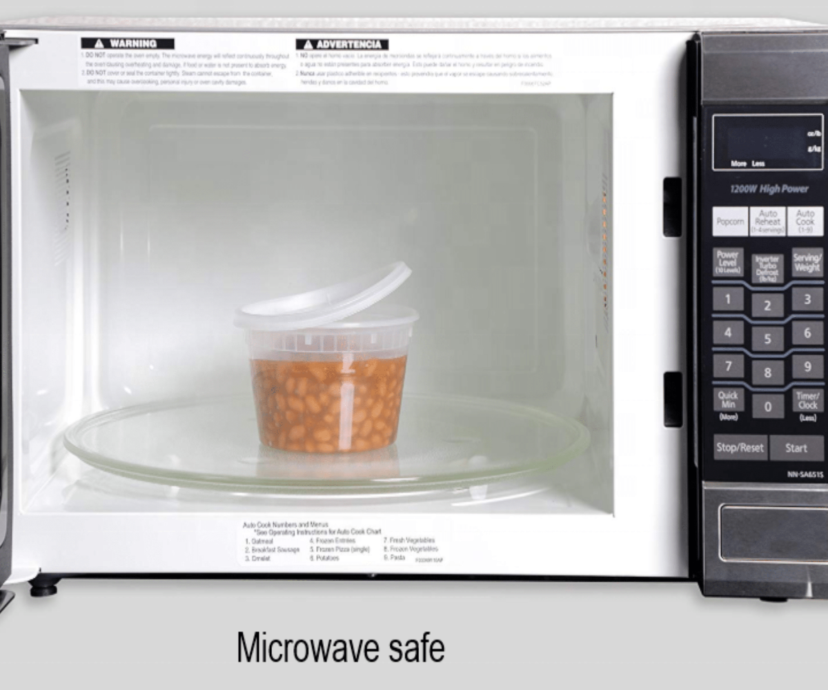 Deli Containers Heavy-duty with airtight lids- 24 Oz - 240 sets/case - Ampack