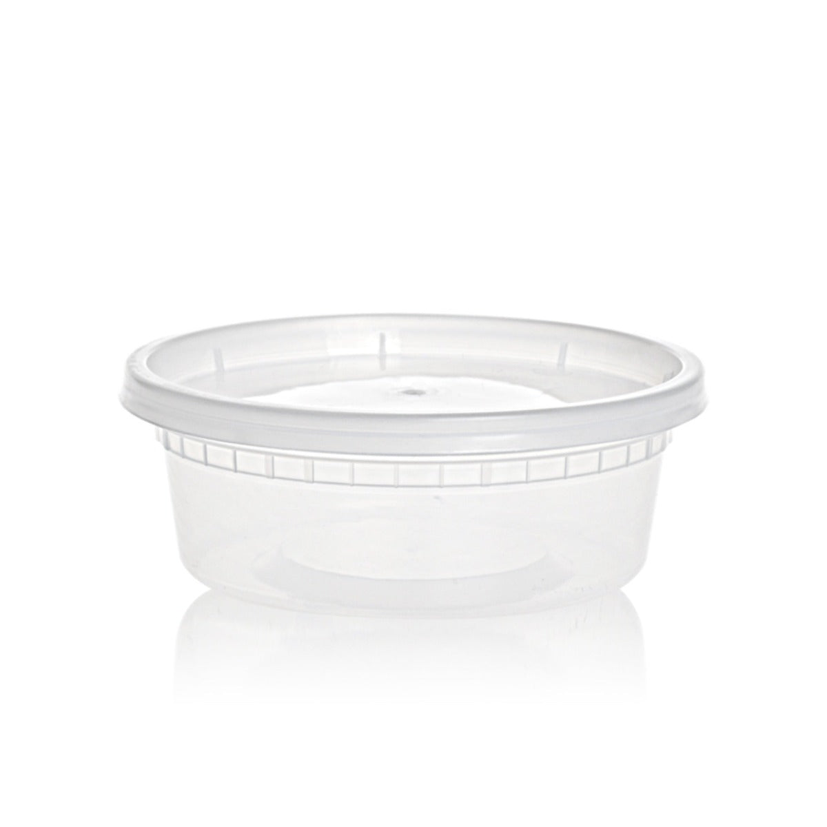 Deli Containers Heavy-duty with airtight lids- 8 Oz- 240 sets/case - Ampack