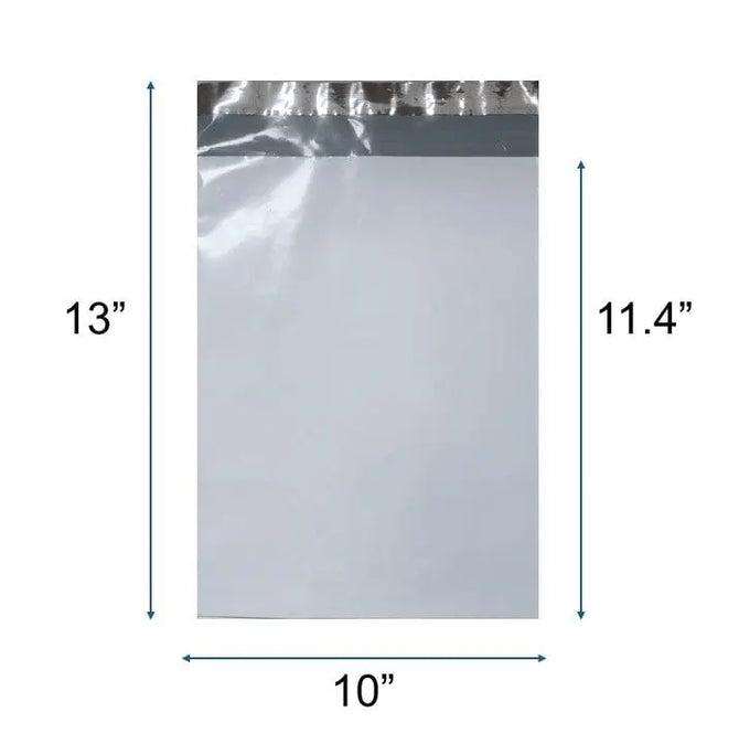 100 Buste Poly Mailer 10x13 - Plastica Premium Autosigillanti 2,5 Mil - Colore Blu