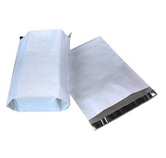 13 x 16 x 4 inch Gusseted Expandable Poly Mailers - Shipping Envelopes - Self sealing plastic Mailing bag - 100Pcs/Pack Ampack