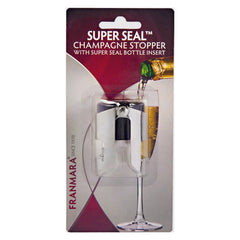 Champagne Stopper Nickel Plated 'Super-Seal' Ampack