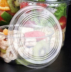 Deli Container LID -Ultra Clear PET plastic -500Pcs/case Sold by Ampack