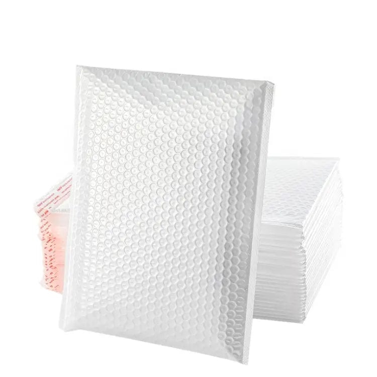 Poly Bubble Mailer, Self-Seal waterproof bubble padded mailing envelopes 10.5x16 inch #5 - 100 Pcs/Cs Ampack