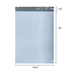 Poly Mailers - Shipping Envelopes - Self sealing plastic Mailing bag 14.5x19 inches 2.5Mil -500Pcs/Cs Ampack