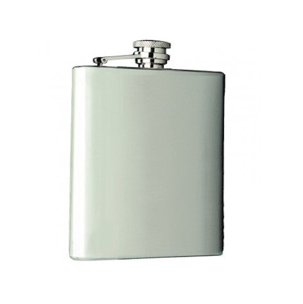 Stainless Steel - Top Pocket-Hip  Flask 8 Oz.with Funnel Ampack
