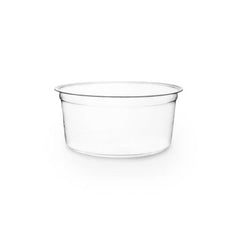 12 Oz Ultra-clear PET plastic deli, food storage and take out containers- 500Pcs/case Ampack