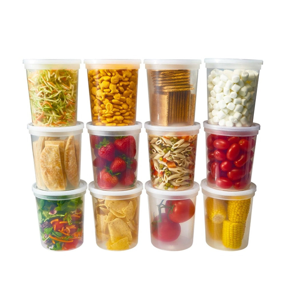 Deli Containers 32 Oz for food storage and take out - 500 Pcs/case – Ampack