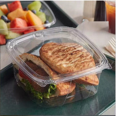 32 Oz Hinged Flat Lid Deli Container - 200 Pcs/cs Sold by Ampack