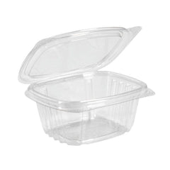 8 Oz Hinged Flat Lid Deli Container - 200 units/cs Sold by Ampack