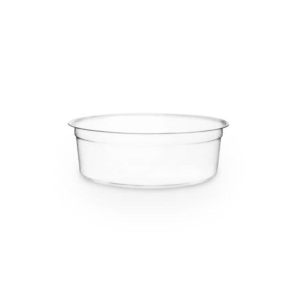 Choice 32 oz. Ultra Clear PET Plastic Round Deli Container - 500/Case