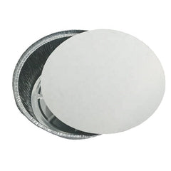 Aluminum Foil Containers 7" Round FLAT LID - 500Pcs/case Sold by Ampack