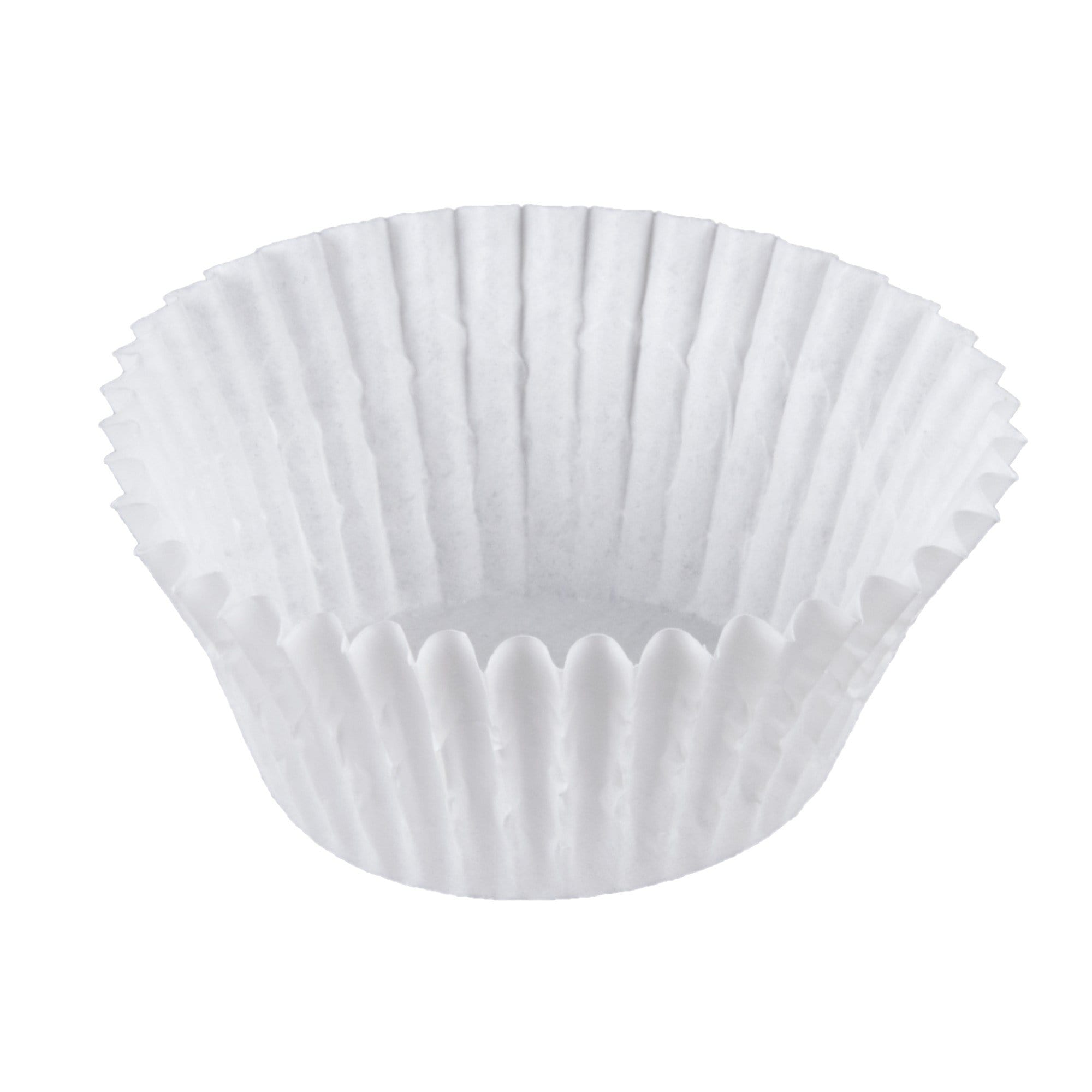 Baking cups fluted white 2"x1-1/4"-Dia 4-1/2" 500Pcs Ampack