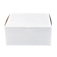 Cake / Bakery Box 10"x10"x5.5"-White Ampack