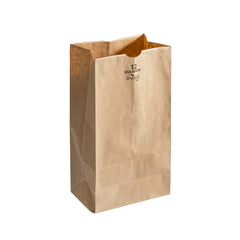 DURO #12 BULWARK (Extra heavy duty) Brown Kraft paper Bag- 400Pcs- 7.125x 4.5x 13.75 DURO