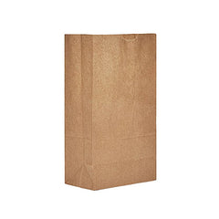 Kraft Paper Brown SOS Grocery Bags 35Lbs #12 - 500 Pcs/Pack Ampack