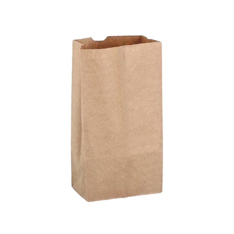 Kraft Paper Brown SOS Grocery Bags 40Lbs #16 - 500 Pcs/Pack Ampack