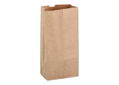 Kraft Paper Brown SOS Grocery Bags 40Lbs #16 - 500 Pcs/Pack - Ampack
