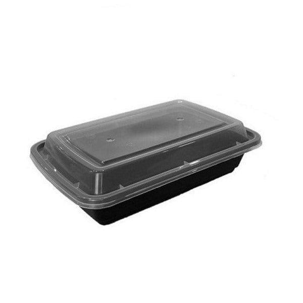 Take out Container with Lid Microwaveable-Rectangular 32 Oz - 150