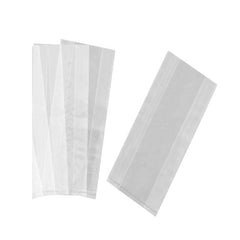 Poly bags Gusseted Open end -Clear 10x4x20 1Mil 1000Pcs/Case Ampack