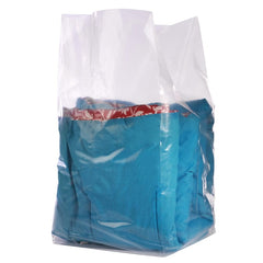 Poly bags Gusseted Open end -Clear 10x4x20 2Mil 1000Pcs/Case Ampack