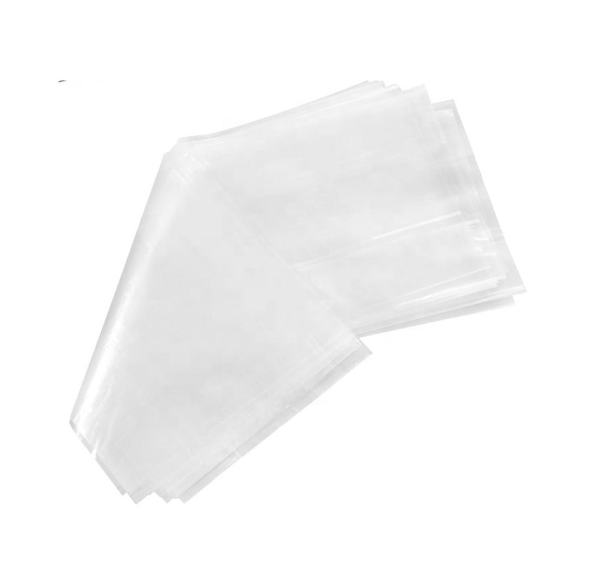 6x3x15 Clear Poly Bags, 1000 per case