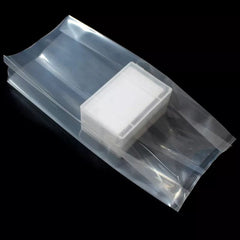 Poly bags Gusseted Open end -Clear 4x2x12 2Mil 1000Pcs/Case Ampack