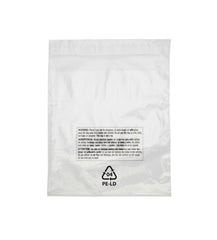 Poly bags Layflat Open end -Clear 10x15 2Mil with Suffocation warning 1000Pcs/Case Ampack