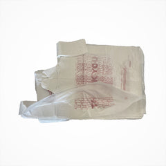 T-shirt-Thank you- Plastic retail Carry out bag- 11.5x6.5x21-(1/6)-1000Pcs/case Ampack