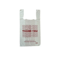T-shirt-Thank you- Plastic retail Carry out bag- 11.5x6.5x21-(1/6)-1000Pcs/case Ampack
